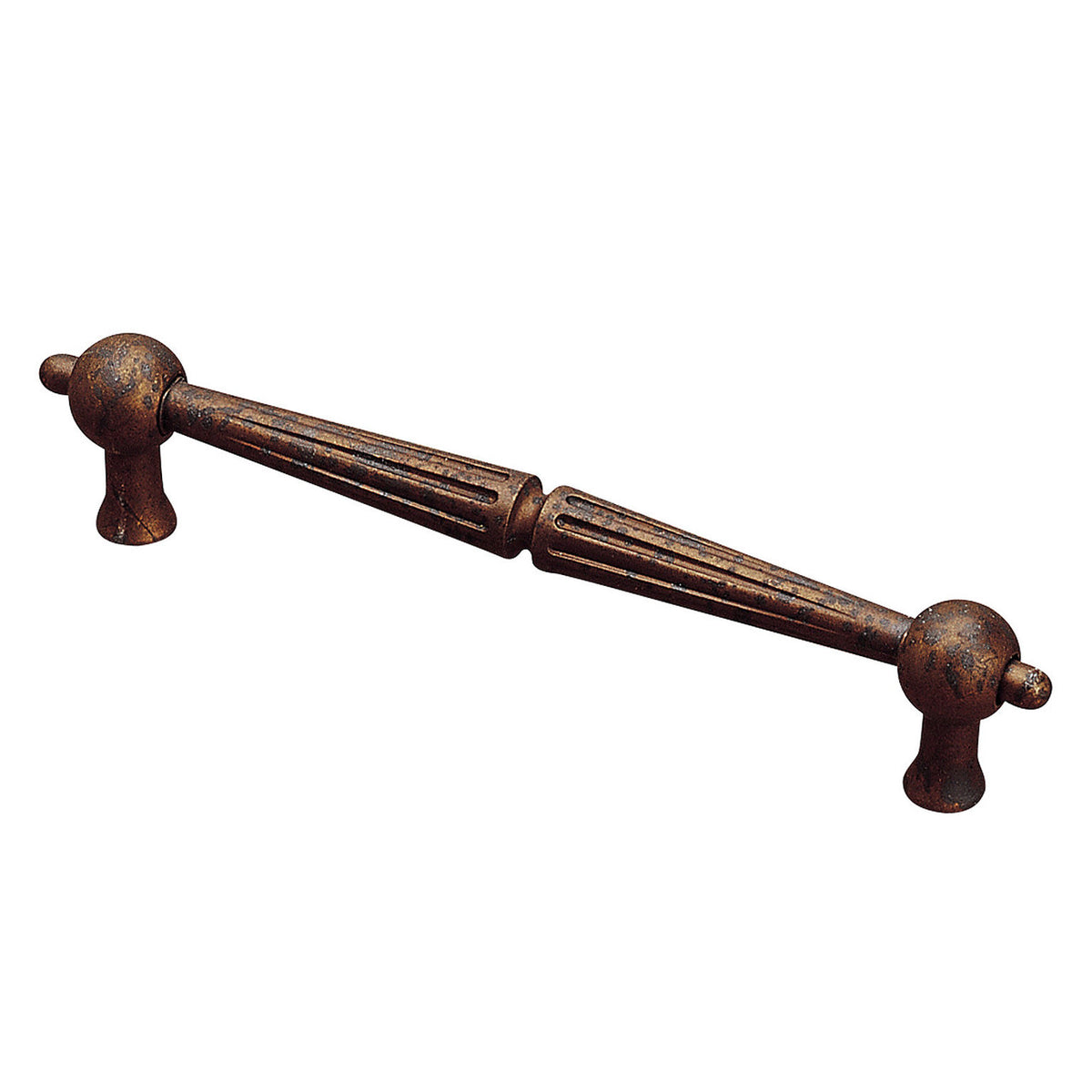 Richelieu BP43496138: 96mm cc Art Deco Cabinet Pull - Spotted Bronze