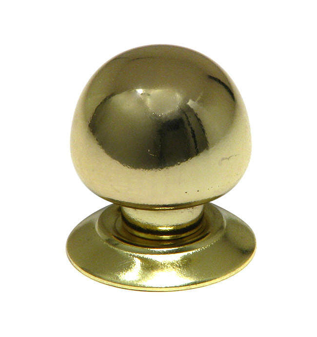 Richelieu BP460130: 1-5/16" Functional Cabinet Knob - Polished Brass