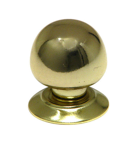 Richelieu BP460130: 1-5/16" Functional Cabinet Knob - Polished Brass