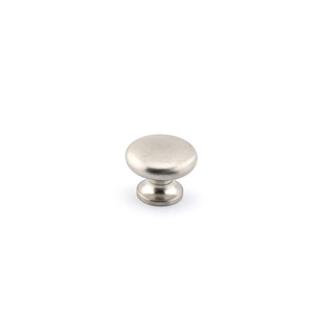 Richelieu BP48634195: 1-3/8" Contemporary Cabinet Knob - Brushed Nickel