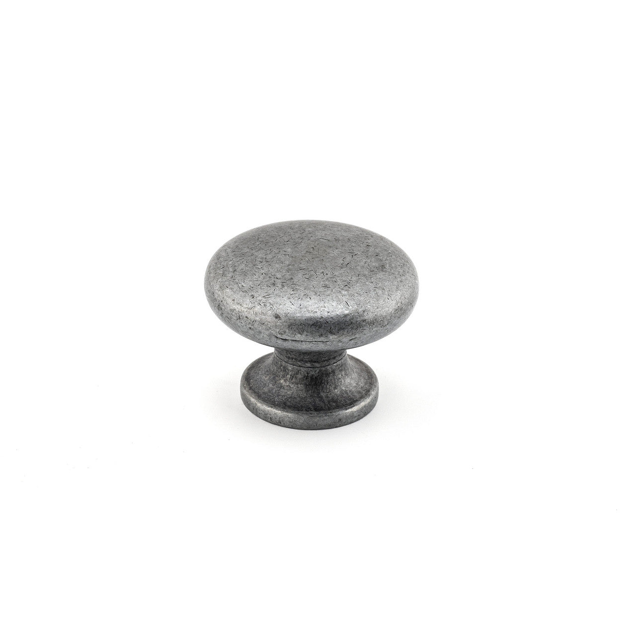Richelieu BP486908: 1-3/8" Contemporary Cabinet Knob - Natural Iron