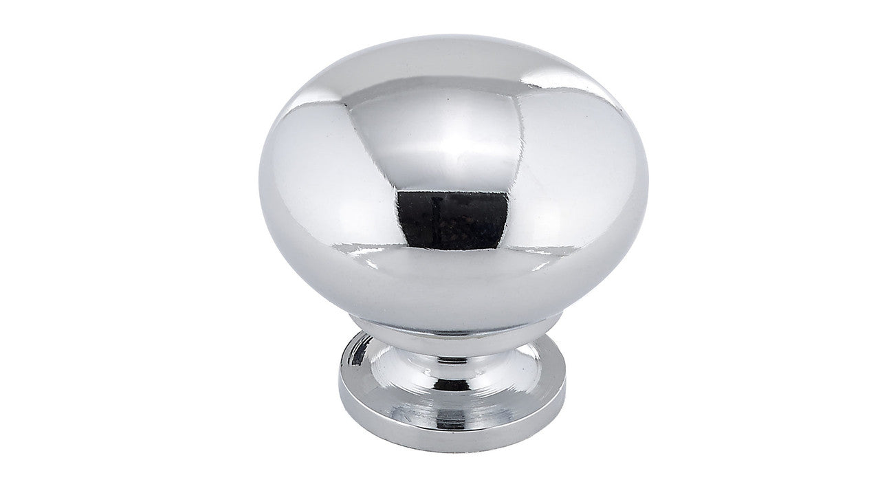 Richelieu BP4923140: 1-1/4" Varennes Cabinet Knob - Polished Chrome
