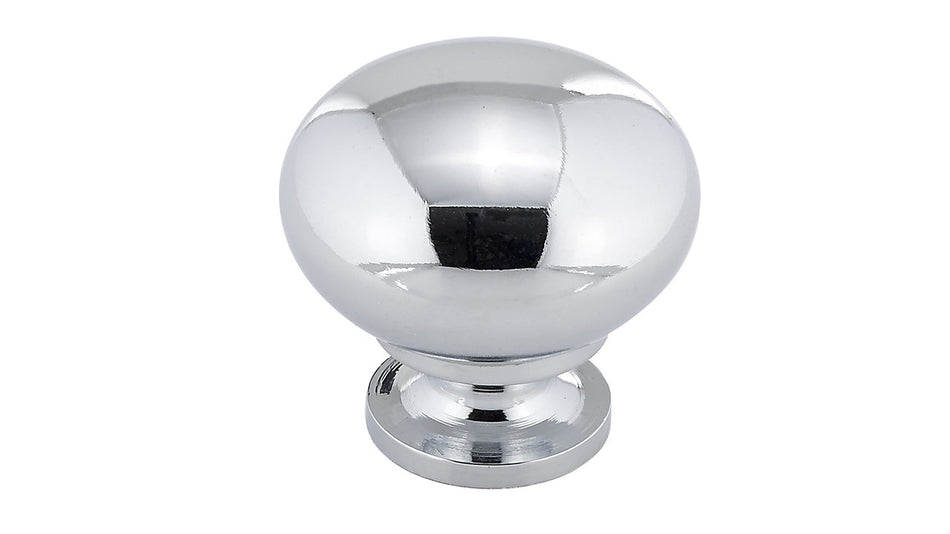 Richelieu BP4923140: 1-1/4" Varennes Cabinet Knob - Polished Chrome