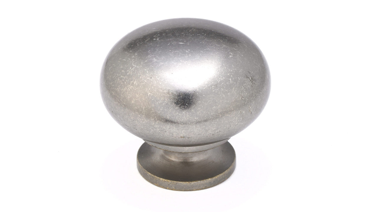Richelieu BP492338142: 1-1/2" Gatineau Cabinet Knob - Pewter