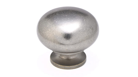 Richelieu BP492338142: 1-1/2" Gatineau Cabinet Knob - Pewter