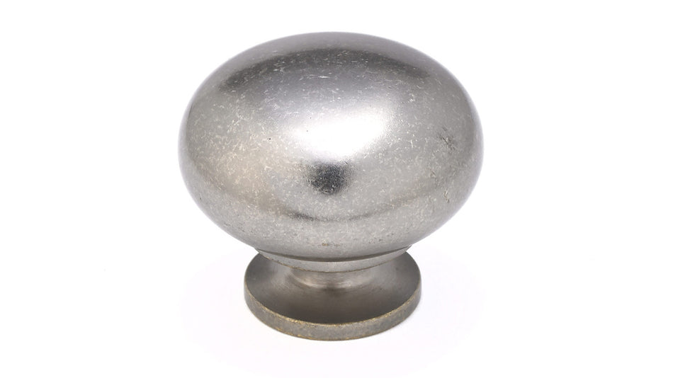 Richelieu BP492338142: 1-1/2" Gatineau Cabinet Knob - Pewter