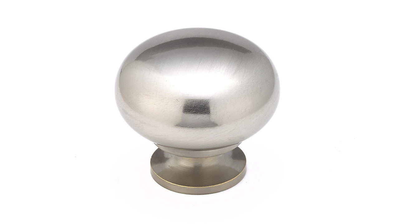 Richelieu BP492338195: 1-1/2" Gatineau Cabinet Knob - Brushed Nickel