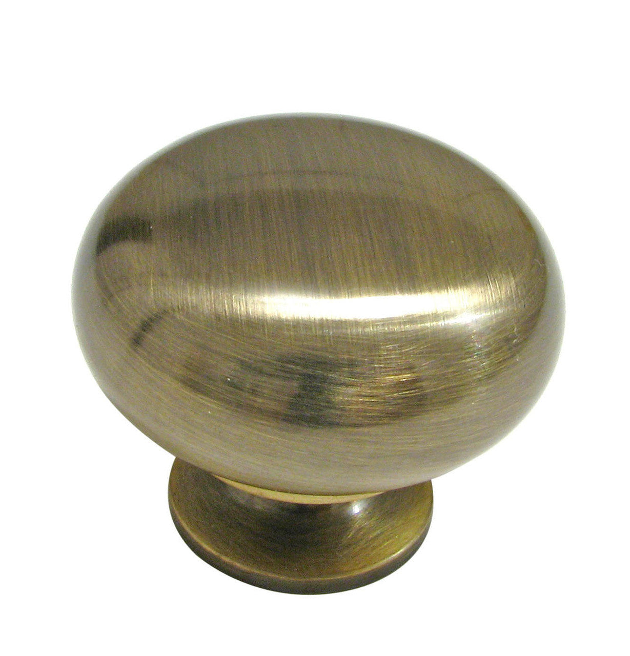 Richelieu BP492338AE: 1-1/2" Gatineau Cabinet Knob - Antique English