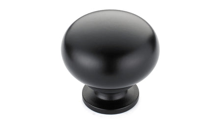 Richelieu BP4923900: 1-1/4" Varennes Cabinet Knob - Matte Black