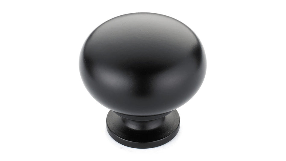 Richelieu BP4923900: 1-1/4" Varennes Cabinet Knob - Matte Black