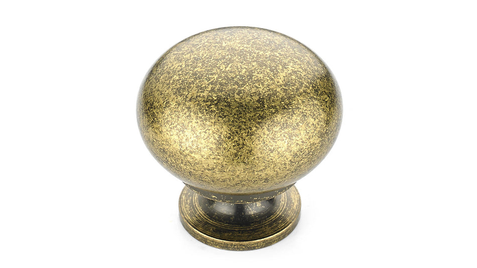 Richelieu BP4923BB: 1-1/4" Varennes Cabinet Knob - Burnished Brass
