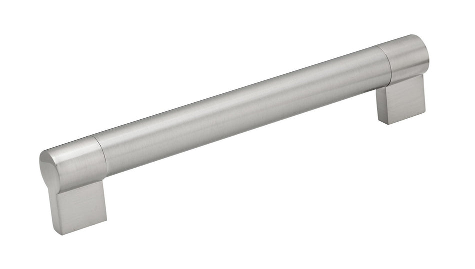 Richelieu BP500192195: 192mm cc Moncalieri Cabinet Pull - Brushed Nickel