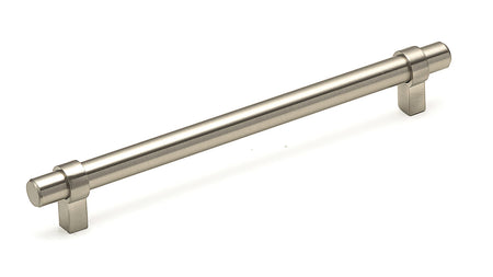 Richelieu BP5016192195: 192mm cc Greenwich Bit Cabinet Pull - Brushed Nickel