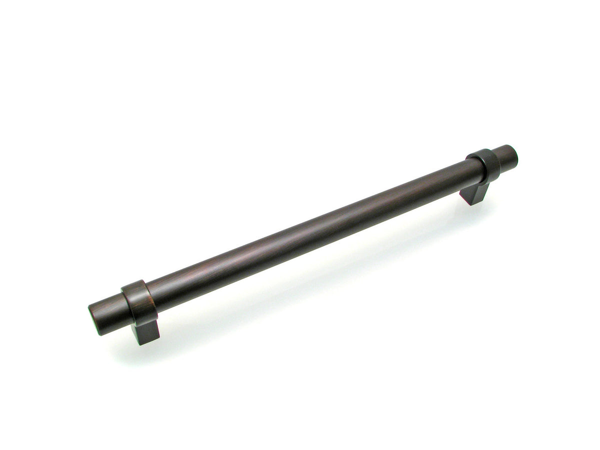 Richelieu BP5016192BORB: 192mm cc Greenwich Bit Cabinet Pull - Brushed Oil Rubbed Bronze
