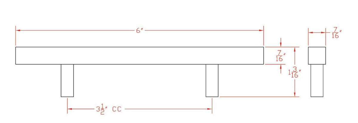 Richelieu BP5075535195: 3-1/2" cc Inspiration Cabinet Pull - Brushed Nickel