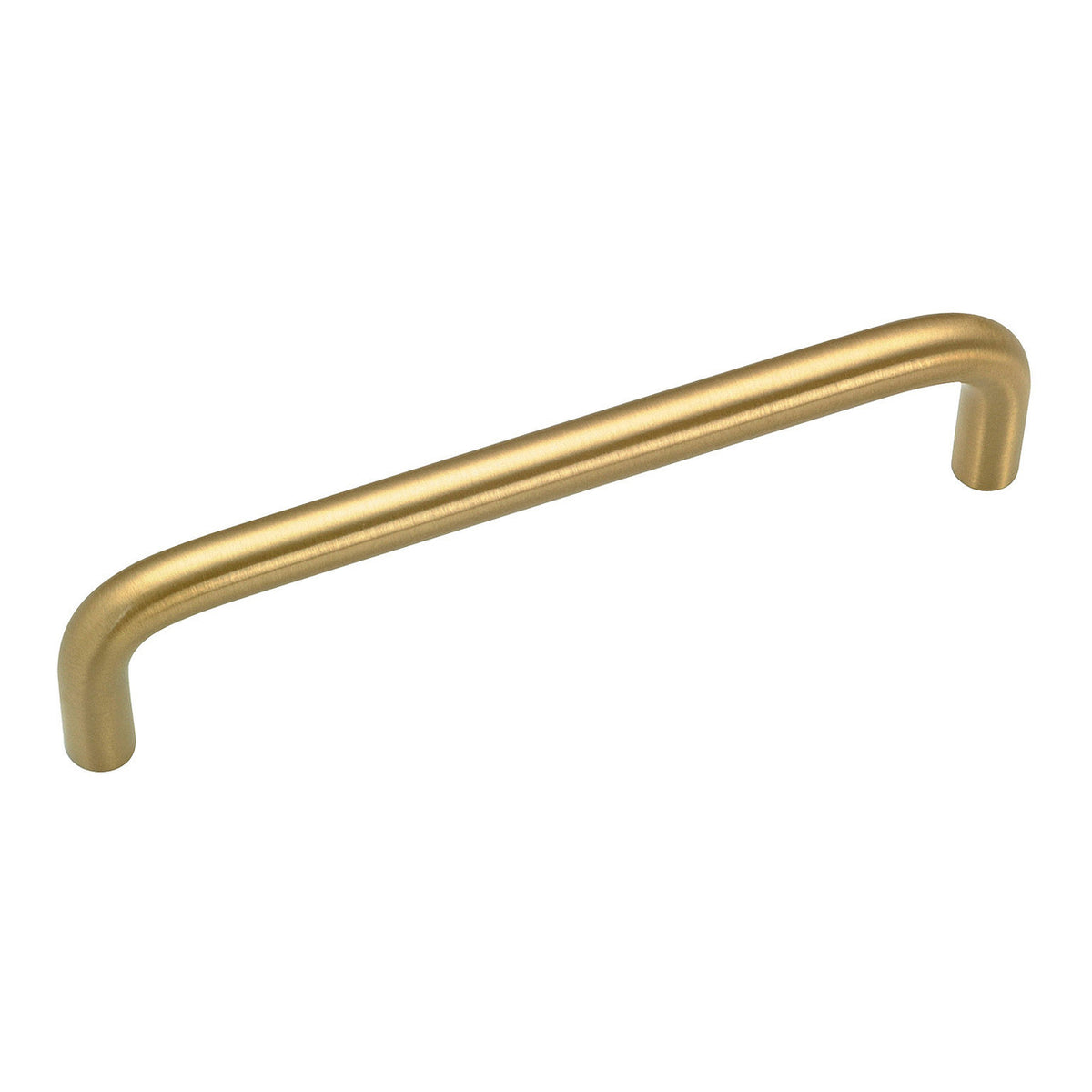 Richelieu BP515160: 4" cc Livingston Wire Cabinet Pull - Satin Brass