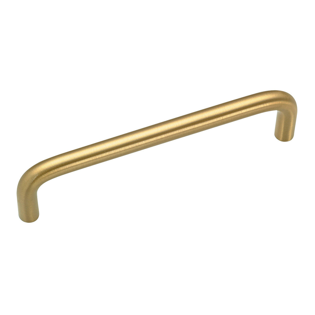 Richelieu BP515160: 4" cc Livingston Wire Cabinet Pull - Satin Brass