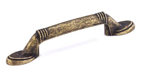 Richelieu BP5183BB: 3" cc Monmartre Cabinet Pull - Burnished Brass