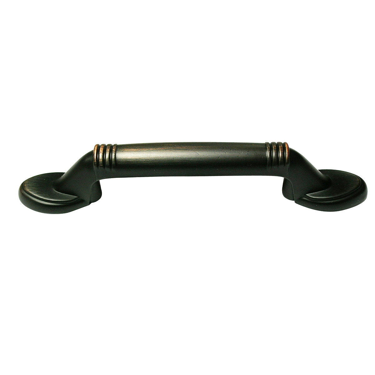 Richelieu BP5183BORB: 3" cc Monmartre Cabinet Pull - Brushed Oil Rubbed Bronze