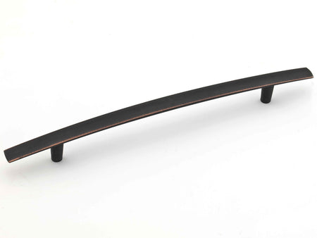 Richelieu BP52131128BORB: 128mm cc Sherbrooke Cabinet Pull - Brushed Oil Rubbed Bronze