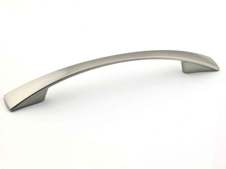Richelieu BP5213396195: 96mm cc Contemporary Bromont Cabinet Pull - Brushed Nickel