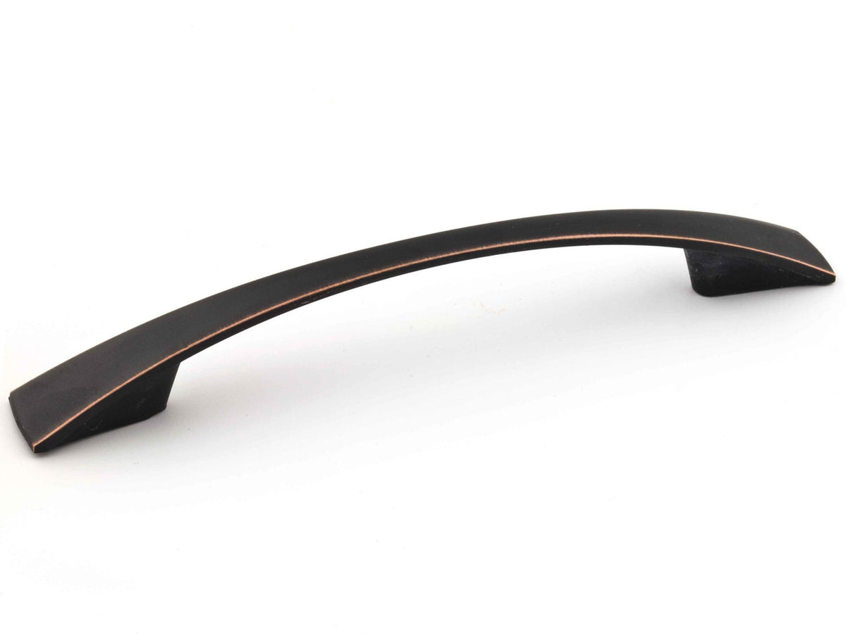Richelieu BP5213396BORB: 96mm cc Contemporary Bromont Cabinet Pull - Brushed Oil-Rubbed Bronze