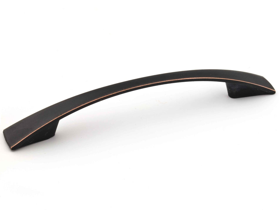 Richelieu BP5213396BORB: 96mm cc Contemporary Bromont Cabinet Pull - Brushed Oil-Rubbed Bronze