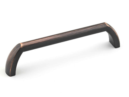 Richelieu BP5232896BORB: 96mm cc Percé Cabinet Pull - Brushed Oil-Rubbed Bronze
