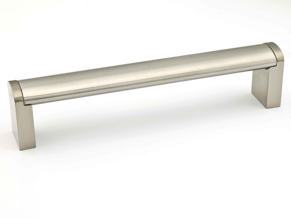 Richelieu BP525128195: 128mm cc Hamilton Cabinet Pull - Brushed Nickel