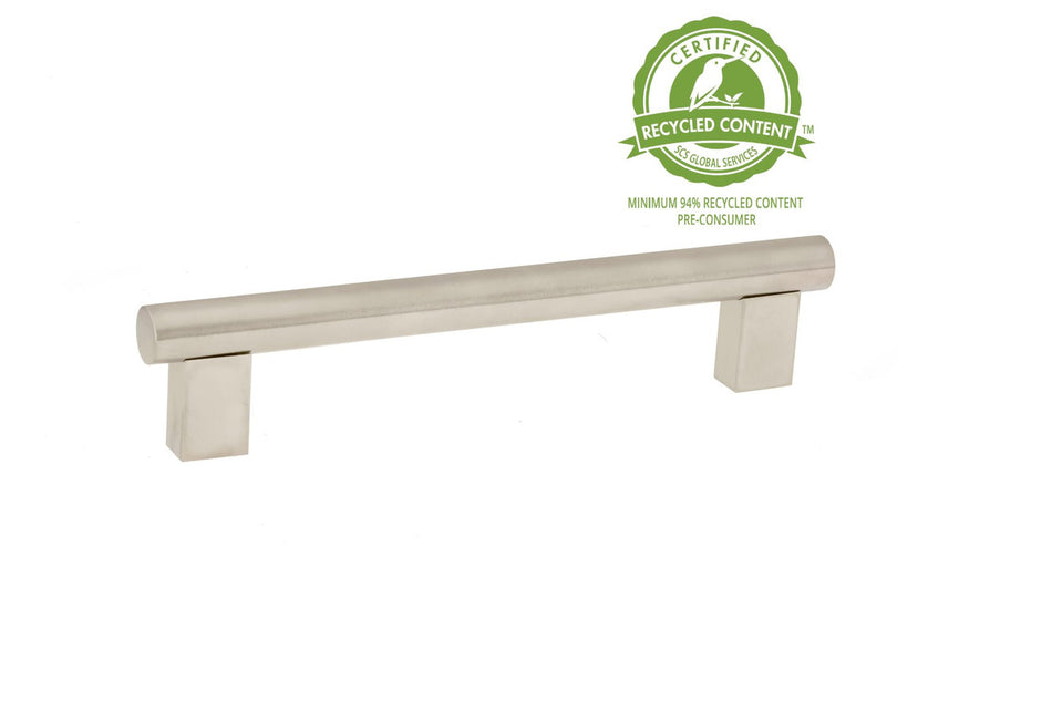 Richelieu BP535556195: 152mm cc Inspiration Round Bar Cabinet Pull - Brushed Nickel
