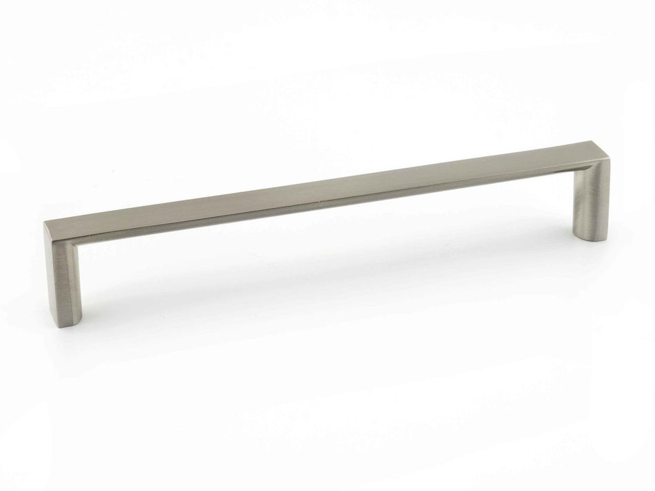 Richelieu BP56325192195: 192mm cc Megantic Cabinet Pull - Brushed Nickel