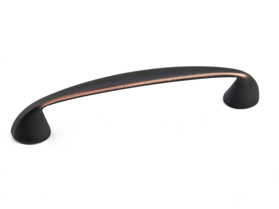 Richelieu BP6231396BORB: 96mm cc Transitional Bonaventure Cabinet Pull - Brushed Oil-Rubbed Bronze