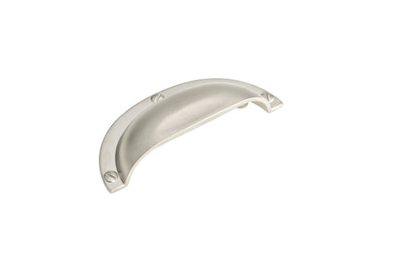 Richelieu BP6440185: 64mm cc Clinton Cup Cabinet Pull - Satin Nickel