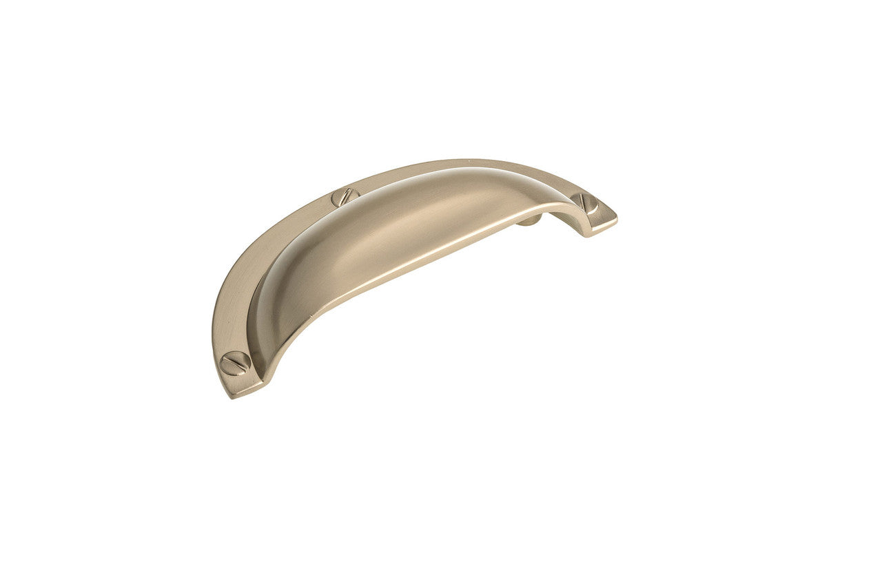 Richelieu BP6440CHBRZ: 64mm cc Clinton Cup Cabinet Pull - Champagne Bronze