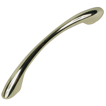 Richelieu BP65017130: 96mm cc Charleston Cabinet Pull - Polished Brass