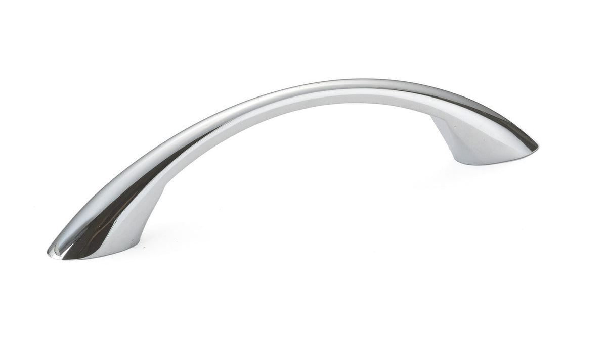 Richelieu BP65017140: 96mm cc Charleston Cabinet Pull - Polished Chrome