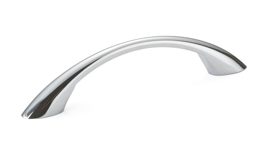Richelieu BP65017140: 96mm cc Charleston Cabinet Pull - Polished Chrome