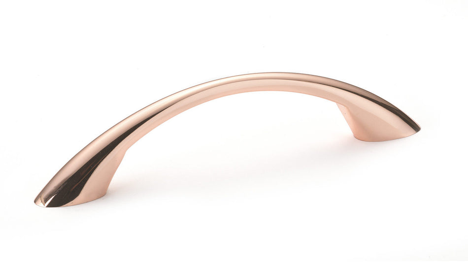Richelieu BP65017191: 96mm cc Charleston Cabinet Pull - Polished Copper