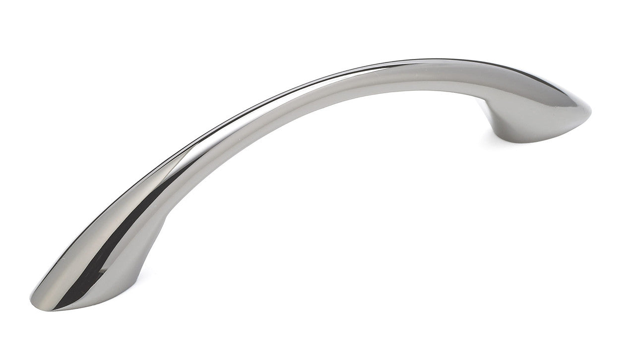 Richelieu BP6501791: 96mm cc Charleston Cabinet Pull - Black Nickel