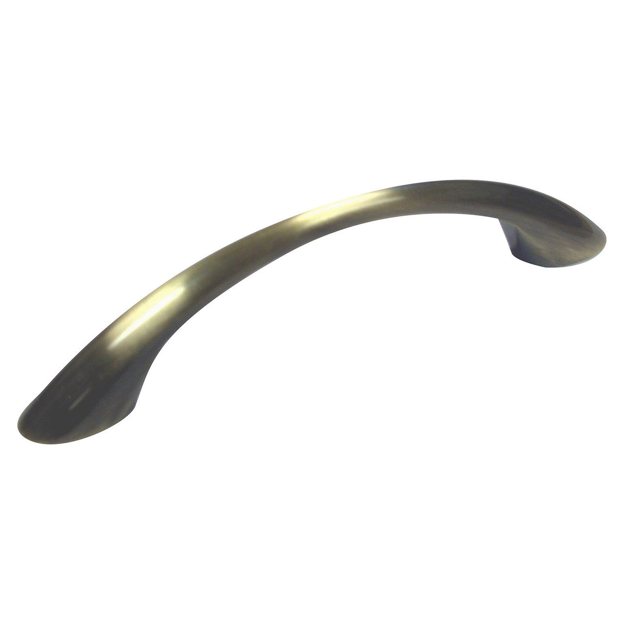 Richelieu BP65017BB: 96mm cc Charleston Cabinet Pull - Burnished Brass