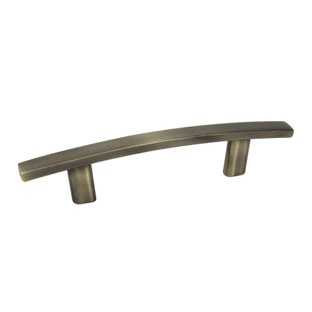 Richelieu BP65076AE: 3" cc Padova Cabinet Pull - Antique English