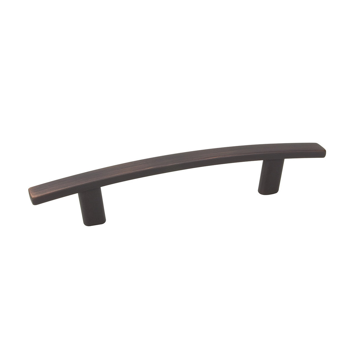 Richelieu BP65096BORB: 96mm cc Padova Curved Bar Cabinet Pull - Brushed Oil Rubbed Bronze