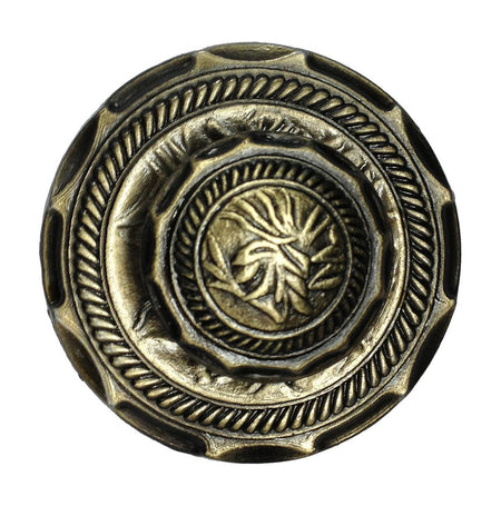 Richelieu BP663AE: 1-1/4" Village Cabinet Knob - Antique English