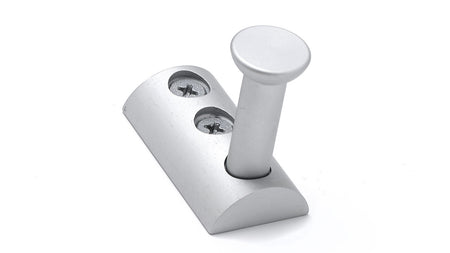 Richelieu BP700110: 1-9/16" Contemporary Single Peg Wall Hook - Aluminum