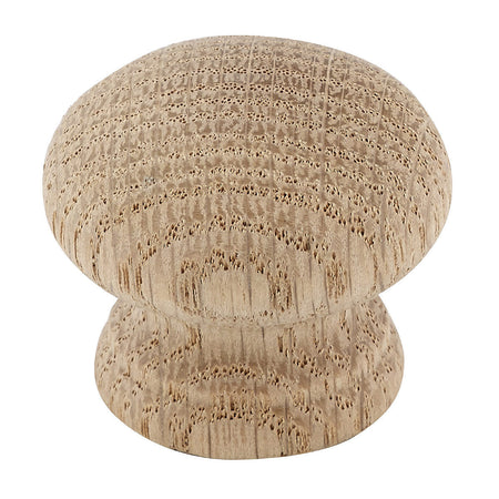 Richelieu BP7035250: 1-3/8" Bourgogne Cabinet Knob - Unfinished Oak