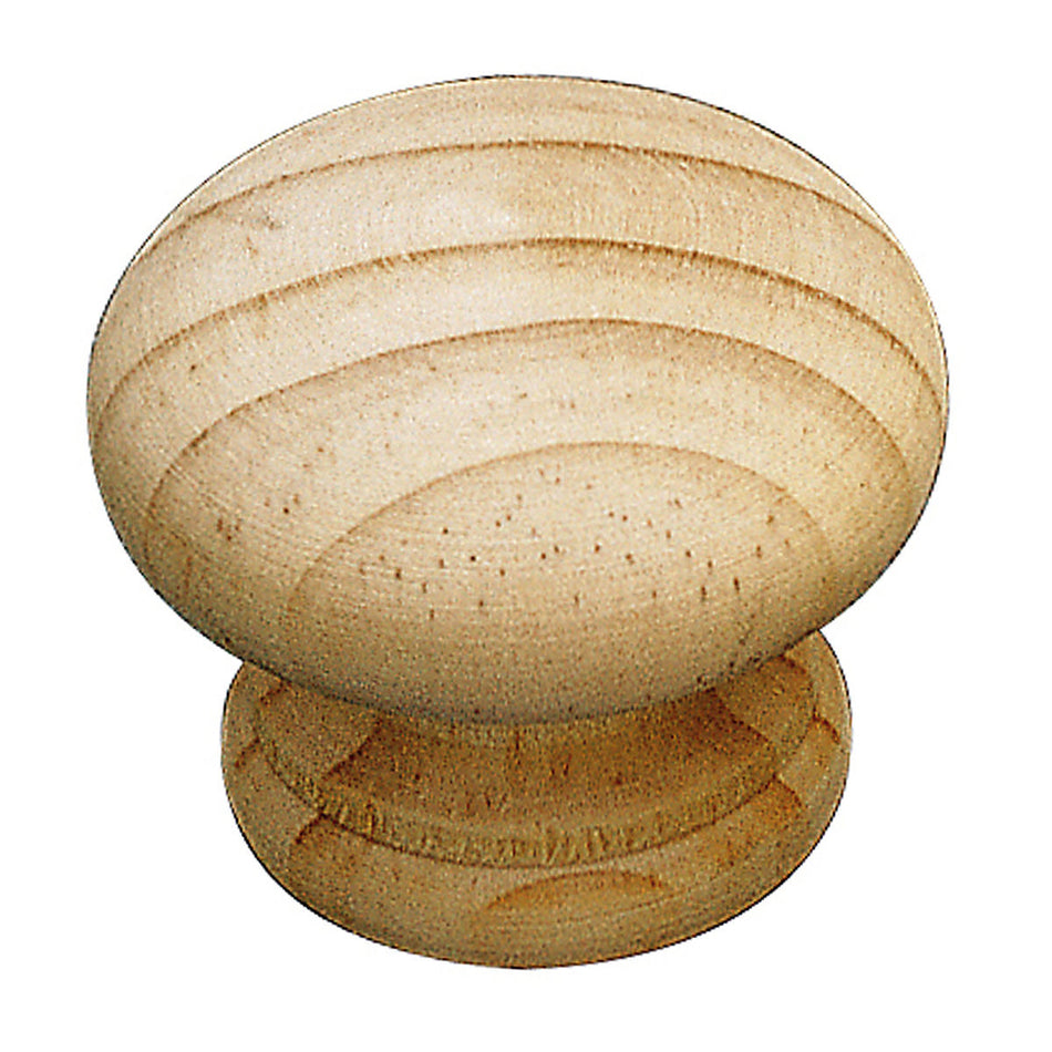 Richelieu BP703885: 1-1/2" Bourgogne Cabinet Knob - Unfinished Pine