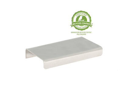 Richelieu BP710552195: 50.8mm cc Inspiration Edge Cabinet Pull - Brushed Nickel