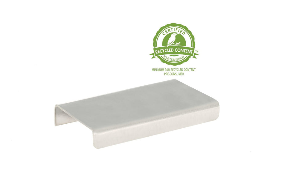 Richelieu BP710552195: 50.8mm cc Inspiration Edge Cabinet Pull - Brushed Nickel