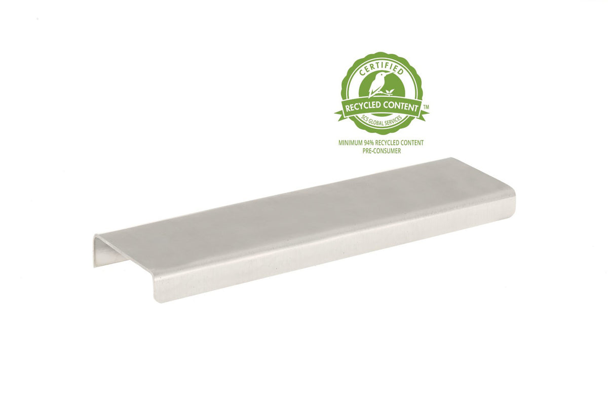 Richelieu BP710555195: 127mm cc Inspiration Edge Cabinet Pull - Brushed Nickel