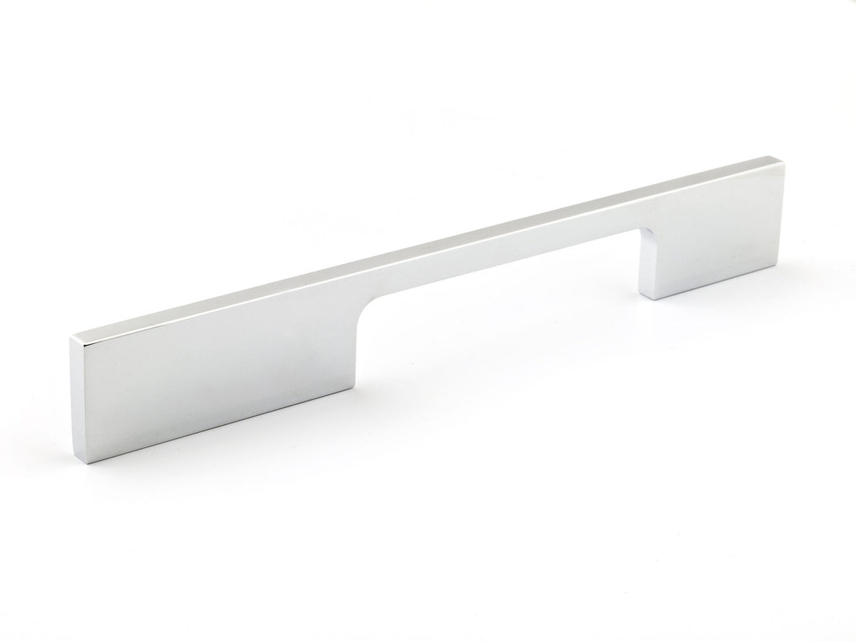 Richelieu BP720128140: 128mm cc Aversa Cabinet Pull - Polished Chrome